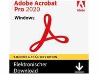 Adobe 65312080, Adobe Adobe Acrobat Pro 2020 Student & Teacher | Dauerlizenz für