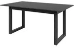 Esstisch 160 - 200 cm ausziehbar anthrazit - AUSTIN