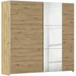 Schwebet&uuml;renschrank Spiegel Artisan Eiche 218 cm - rauch - KRONACH