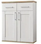Schuhschrank Sibiu L&auml;rche 96 x 91 cm 2-t&uuml;rig - ROMANCE