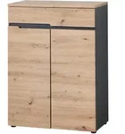 Schuhschrank mit Schublade Artisan Eiche 80 x 107 cm - MEMPHIS