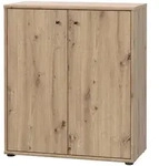Kommode Artisan Eiche 74 x 35 cm - 2-t&uuml;rig - TEMPRA