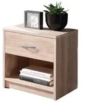Nachttisch Sonoma Eiche 39 cm x 28 cm 1 Schublade - PEPE