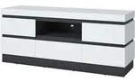TV - Lowboard alpinwei&szlig; - anthrazit 161 cm - CAMPANIA