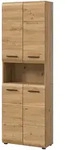 Bad Hochschrank Artisan Eiche 4 T&uuml;ren Breite 60 cm - ICE