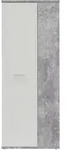 Mehrzweckschrank Betonoptik - wei&szlig; 69 x 179 cm - NET