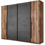 Kleiderschrank Alpine Lodge - grau Schwebet&uuml;renschrank 312 cm - SARNIA
