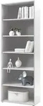 B&uuml;cherregal Standregal lichtgrau 80 x 216 cm - PRONTO