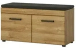 Garderobenbank Grandson Eiche 93 cm - CORTINA