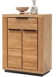 Garderobenkommode Wildeiche teilmassiv ge&ouml;lt - 80 x 40 cm - GRENO