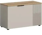 Garderobenbank Beige-Kaschmir - Evoke Eiche 80 cm - SLIDE