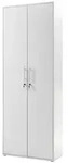 B&uuml;roschrank lichtgrau 80 cm x 216 cm - 5 Einlegeb&ouml;den - PRONTO