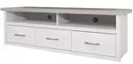 TV - Lowboard Pinie wei&szlig; - Tr&uuml;ffel 142 cm TV - Board - LUCA