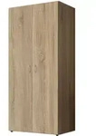 Kleiderschrank Sonoma Eiche - 80 cm - 2-t&uuml;rig - BASE