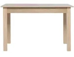 Esstisch 120 - 160 cm ausziehbar Sonoma Eiche - COBURG