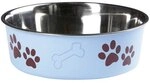 Edelstahlnapf Bella hellblau - ?12cm / 300ml