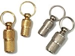 Adressanh?nger aus Metall, Nr: 2 Silberfarben 22 mm