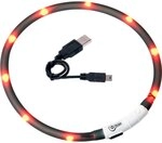 Visio Light - LED Leuchtschlauch-Halsband - rot 70cm