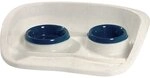 Dinner-Set Futterbar mit 2 N?pfen - 46 x 35 x 11 cm