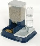 Futter und Wasserspender Kombination Duo Max, Ma?e: 37 x 32 x 36 cm