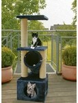 Katzen-Schutznetz schwarz - 2x3m