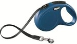 flexi New Classic Gurt-Leine L 8m - blau