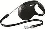 flexi New Classic Seil-Leine M 8m - schwarz
