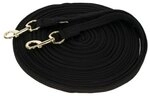 Doppellonge Soft - schwarz 17m