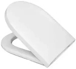 kompatibler WC Sitz Tube Softclose wei&szlig; D-Shape