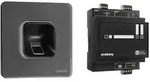 ekey xLine Fingerprintset f&uuml;r Unterputzmontage in schwarz, mit Glasrahmen,