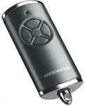 H&ouml;rmann Handsender HSE 4 BS 868 MHz Chrom frozen grey - grau