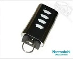Normstahl Handsender Mini, 433 MHz Rolling Code, 4-Befehl - schwarz