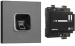 ekey sLine Fingerprintset in Schwarz f&uuml;r Siedle Vario Dunkelgrau-Glimmer,