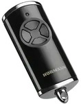 H&ouml;rmann BiSecur HSE 4 BS 868 MHz gl&auml;nzend, Chromkappen schwarz - schwarz