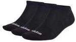 adidas T LIN Low 3er Pack Socken Damen|Herren schwarz