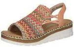 Rieker Keilsandale Damen orange