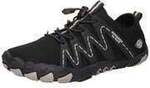 Dockers Barfu&szlig;schuhe Damen schwarz
