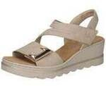 Rieker Keilsandale Damen beige