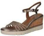 Tamaris Keilsandale Damen beige