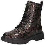 Tom Tailor Schn&uuml;r Boots Damen braun