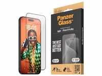 PanzerGlassTM Displayschutz iPhone 15 Pro Max | Ultra-Wide Fit m. EasyAligner