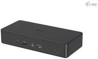 i-tec USB 3.0 / USB-C Dual Display Docking Station + PD 100W [2x HDMI, 2x DP-Port, 2x