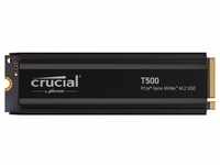 Crucial T500 SSD mit Kühlkörper 2TB M.2 PCIe Gen4 NVMe Internes...