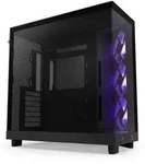 NZXT H6 FLOW RGB schwarz | PC-Geh&auml;use