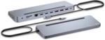 i-tec USB-C Metal Ergonomic 4K 3x Display Docking Station with P