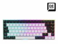 Sharkoon SKILLER SGK50 S3 Gaming Tastatur - 75% Layout, gelbe Hot-Swap
