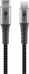 Goobay Lightning USB-C Lade- und Synchronisationskabel, 2m