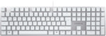 CHERRY KC 200 MX Tastatur, Wei&szlig;-Silber / MX2A Brown Switch, Kabelgebunden