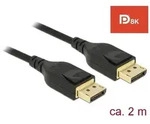 Delock DisplayPort Kabel 8K, 60Hz, 2m