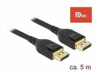 Delock DisplayPort Kabel 8K, 60Hz, 5m